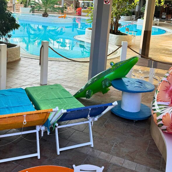 Hafenkoje in der Ostsee Therme